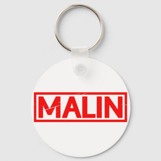 Malin Briefmarke Schlüsselanhänger (Vorderseite)