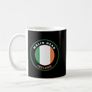 Malin Head Ireland IE Irish Heritage & Pride Flag Kaffeetasse