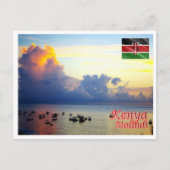 Malindi - Kenia - Panorama - Postkarte (Vorderseite)
