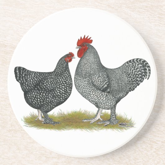 Maline Chickens Getränkeuntersetzer (Vorne)