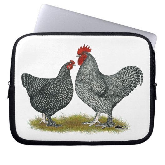 Maline Chickens Laptopschutzhülle (Vorderseite)