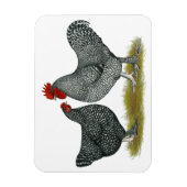 Maline Chickens Magnet (Vertikal)