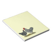 Maline Chickens Notizblock (angewinkelt)