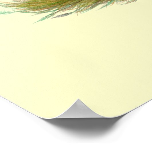 Maline Chickens Poster (Ecke)