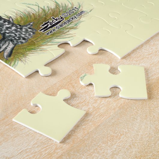 Maline Chickens Puzzle (Seite)