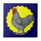 Maline Rooster Fliese (Vorderseite)