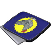 Maline Rooster Laptopschutzhülle (Vorne Knopf)