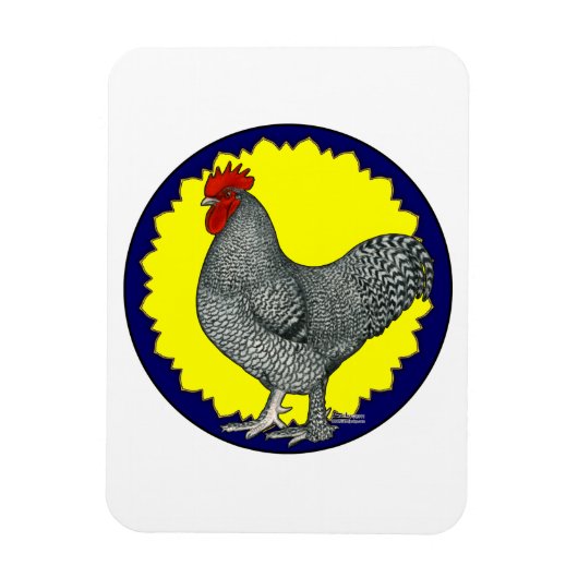 Maline Rooster Magnet (Vertikal)