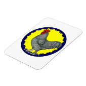 Maline Rooster Magnet (Linke Seite)