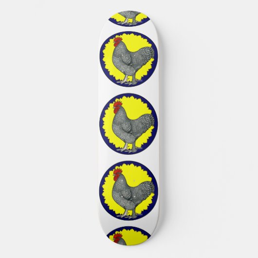 Maline Rooster Skateboard (Vorderseite)