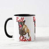 Malinois Ball-Haifisch 2 Tasse (Links)