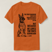 Malinois belgischer Hirte Mechelaar (17) T-Shirt (Design vorne)