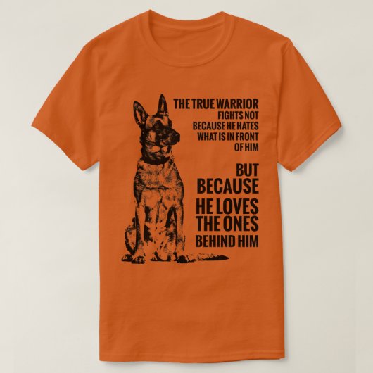Malinois belgischer Hirte Mechelaar (17) T-Shirt (Design vorne)