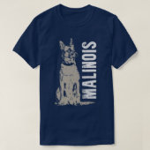 Malinois belgischer Hirte Mechelaar 2  T-Shirt (Design vorne)