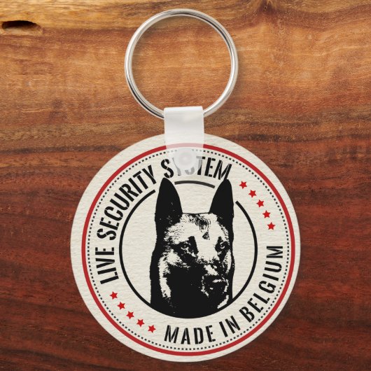 Malinois - Belgischer Hirte - Mechelaar - Maligato Schlüsselanhänger (Vorderseite)