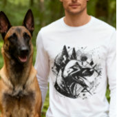 Malinois — Belgischer Hirte — Mechelaar T-Shirt