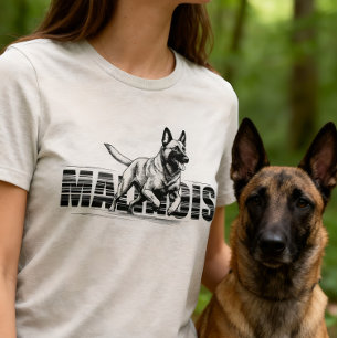 Malinois — Belgischer Hirte — Mechelaar Tri-Blend Shirt
