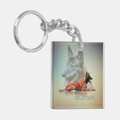 Malinois - belgischer Schäfer - Mechelaar - Schlüsselanhänger (Vorderseite links)