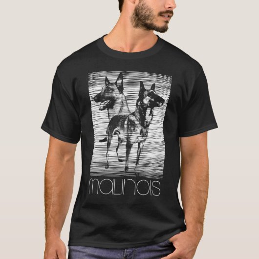 Malinois - belgischer Schäfer - Mechelaar - T-Shirt (Vorderseite)