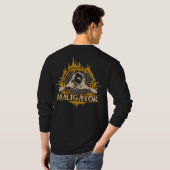 Malinois - belgischer Schäfer - Mechelaar - T-Shirt (Schwarz voll)