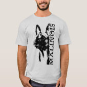 Malinois - belgischer Schäfer - Mechelaar T-Shirt (Vorderseite)