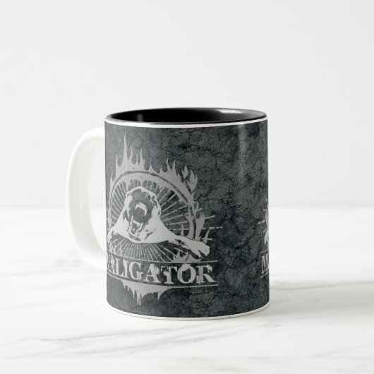 Malinois - belgischer Schäfer - Mechelaar - Zweifarbige Tasse (Vorderseite Links)