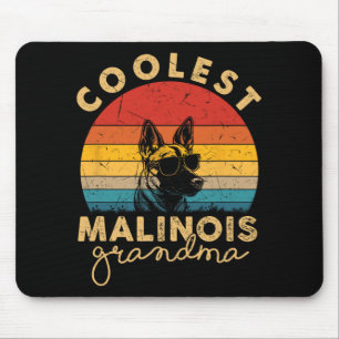 Malinois Coolste Oma-Geschenke für weibliche Hunde Mousepad