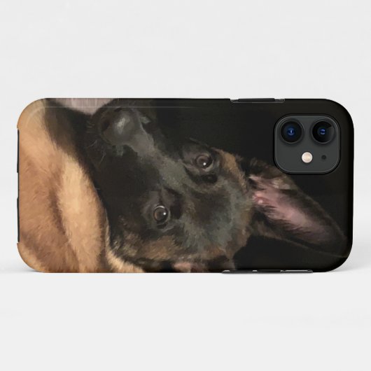 Malinois Dog Case-Mate iPhone Hülle (Rückseite (Horizontal))
