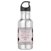 Malinois Dog Edelstahlflasche (Vorderseite)