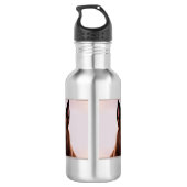 Malinois Dog Edelstahlflasche (Rückseite)