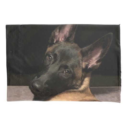 Malinois Dog Kissenbezug (Vorderseite)