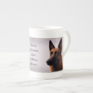 Malinois Dog Porzellantasse