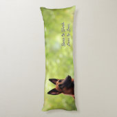 Malinois Dog Seitenschläferkissen (Rückseite (Vertikal))