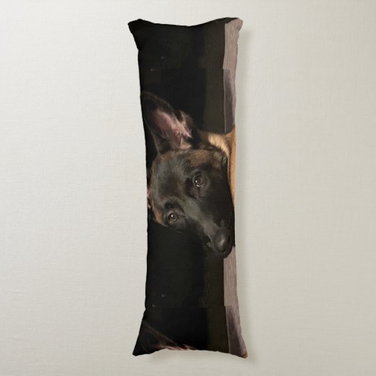 Malinois Dog Seitenschläferkissen (Vorderseite Vertikal)