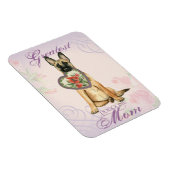 Malinois Heart Mama Magnet (Rechte Seite)
