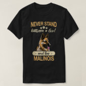 Malinois Hund T-Shirt (Design vorne)