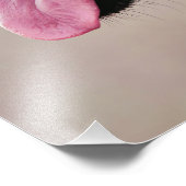 Malinois Hundeschlittenportrait Fotodruck (Ecke)