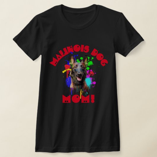 Malinois Mama Hund Lover Beste Hunde Mama je T-Shirt (Ablage )