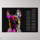 Malinois Welpe — Belgischer Hirte — Maligator Poster (Vorne)