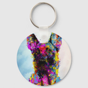 Malinois Welpe - belgischer Hirte - Mechelaar Schlüsselanhänger