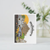 Malioboro Yogyakarta Postkarte (Stehend Vorderseite)