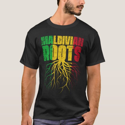 Malische Roots Mali Heritage Flag T-Shirt (Vorderseite)