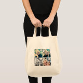 Malka Collage Canvas-Tasche Tragetasche (Vorderseite (Produkt))