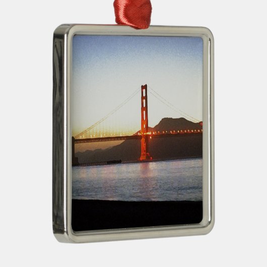 Malkbrücke Silbernes Ornament (Rechts)