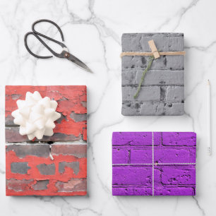 Malkstein-Wandvielfalt Geschenkpapier Set