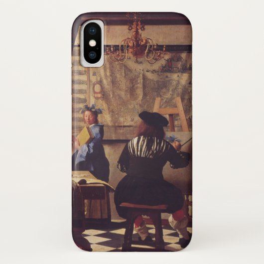 Malkunst von Johannes Vermeer Case-Mate iPhone Hülle (Rückseite)