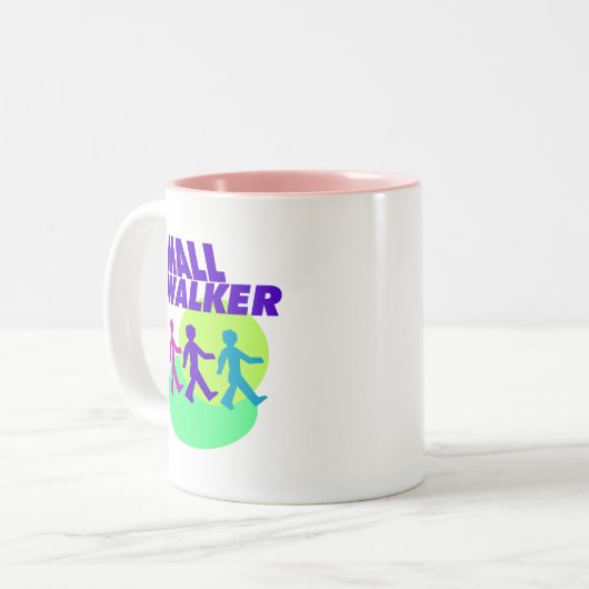 Mall Walker Zweifarbige Tasse (Vorderseite Links)