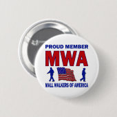 MALL-WANDERER VON AMERIKA BUTTON (Vorne & Hinten)
