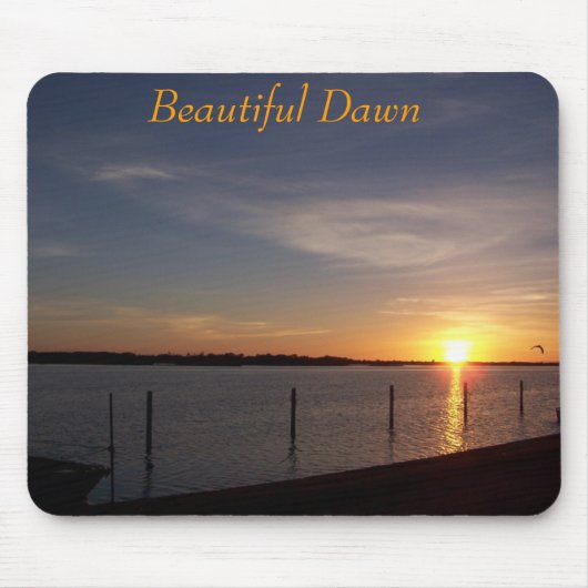 Mallacoota Sonnenaufgang Mousepad (Vorne)