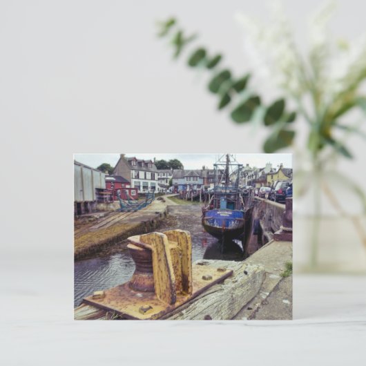 Mallaig Harbour Postkarte (Stehend Vorderseite)